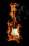 Fire guitar