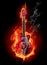 Fire guitar