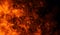 Fire, heat, passion, texture. Fire particles embers background . Design element