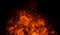 Fire, heat, passion, texture. Fire particles embers background . Design element