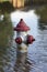 Fire Hydrant in Flood Water