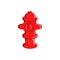 Fire hydrant icon, cartoon style