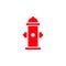 Fire hydrant icon vector design