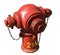 Fire hydrant isolated