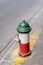 Fire hydrant in Little Italy NYC