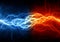 Fire and ice lightning