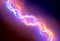 Fire and ice lightning, abstract plasma