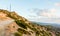 Fire lookout station over hill in Akamas, Cyprus