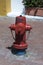 Fire plug in Old town Cartagena Colombia