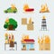 Fire risk icons