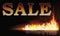 Fire sale background