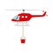Fire Service Helicopter Icon