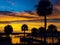 Fire in the Sky, Tarpon Springs, Florida Sunset