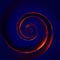 fire spiral background illustration