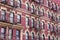 Fire stairs in Chelsea, New York