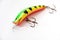 Fire tiger design of fishing lure