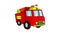 Fire truck icon animation