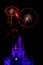 Fire Works over Disney Castle