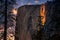 The Firefall on El Capitan, Yosemite National Park, California