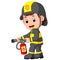 Firefighter cartoon