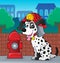 Firefighter dog theme 2