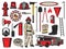 Firefighter equipment and fire fighting tools
