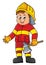 Firefighter man image 1