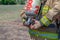 Firefighter regulating oxygen tube