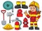 Firefighter theme set 1