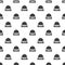 Firefighters helmet pattern seamless vector