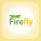 Firefly logo design idea for a company or corporate. The logo vector can be used as an icon