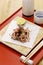 firefly squid tempura, Japanese cuisine
