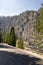 Firehole canyon drive  in Yellowstone National Park