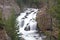 Firehole Falls in Yellowstone