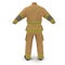 Fireman Uniform Isolated 3D Illustration On White Background