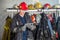 Fireman Using Digital Tablet At Fire Station