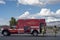 Firemen and emergency fire rescue vehicles Mojave desert town, Pahrump, Nevada