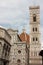 Firenze - Famous Tower of Campanile di Giotto wtith Duomo di Fir