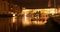 Firenze - Ponte Vecchio, Old Bridge by night, view from the rive