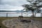Fireplace with chairs in Lake Nakuru National Park