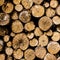 Firewood Background stacked