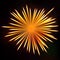 Firework bursting background. Symbol festive