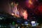 Firework Countdown at Bangkok, Thailand