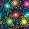 Firework Seamless Pattern