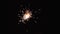 A firework sparkler