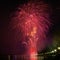 Fireworks on the 14th of July in Avingon, France.