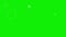 Fireworks background 4K animation monochrome  | green background for chroma key use