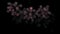 Fireworks blurred lights background loop. Firework blur lens seamless lighting backdrop. Firecracker flare lights overlays. Salute