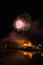 Fireworks celebrate the New Year 2018 at Rajapruek Royal Park, C