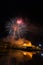 Fireworks celebrate the New Year 2018 at Rajapruek Royal Park, C